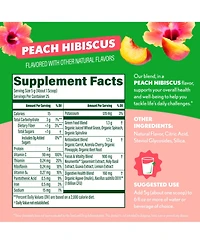 Amazing Grass Sweet Greens Superfood Powder, Peach Hibiscus, 25 Servings