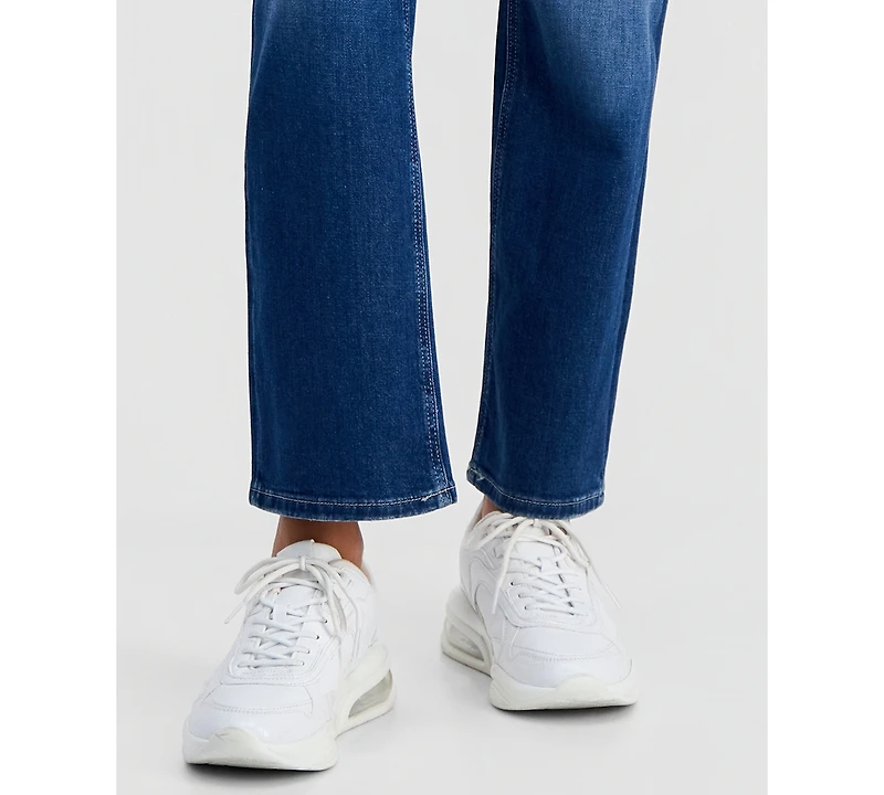 Guess Women's '80s High Rise Straight-Leg Jeans