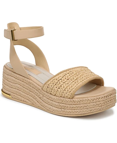 Franco Sarto Women's Tiffany Open Square Toe Espadrille Platform Sandals