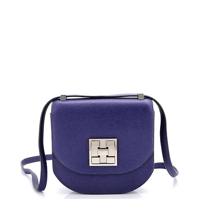 Pre-Owned HERMES 17 Mosaique au 24 Bag Epsom