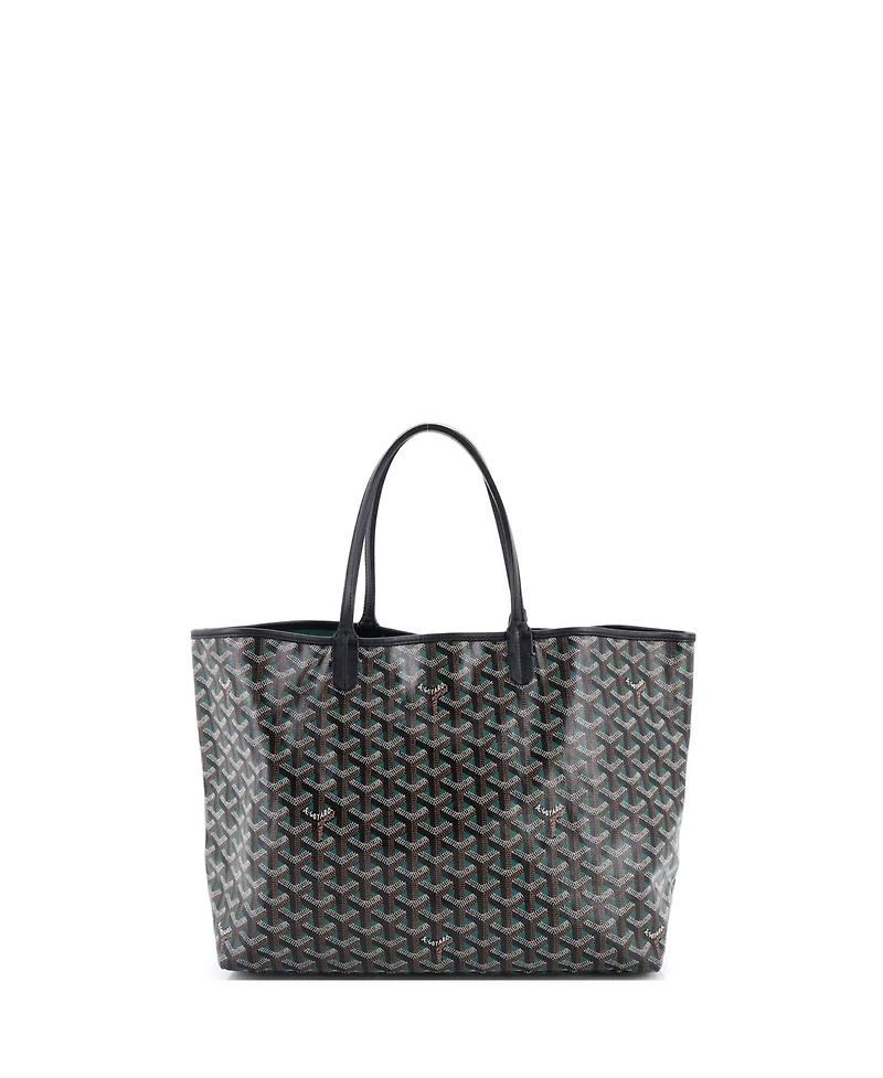 Pre-Owned Goyard Pm Saint Louis Tote Claire Voie Coated Canvas