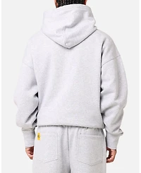 Loiter Big & Tall Hybrid Premium Hoodie Grey Marle