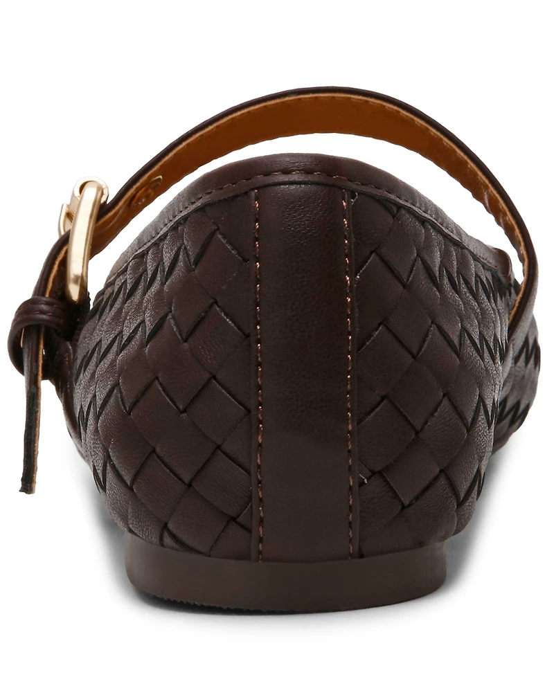 Dv Dolce Vita Women's Mulaney Woven Mary Jane Ballet Flats