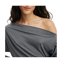 Cotton On Women's Peyton Off Shoulder Long Sleeve Top