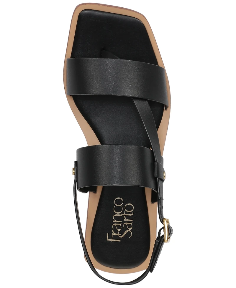 Franco Sarto Women's Enrica Open Toe Slingback Sandals