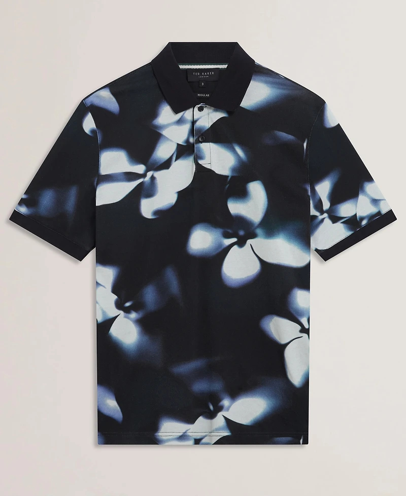 Ted Baker Men's Floral Printed Polo Shirt