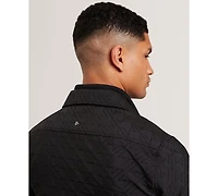 Ted Baker Men's Thova Quilted Point Collar Jacket