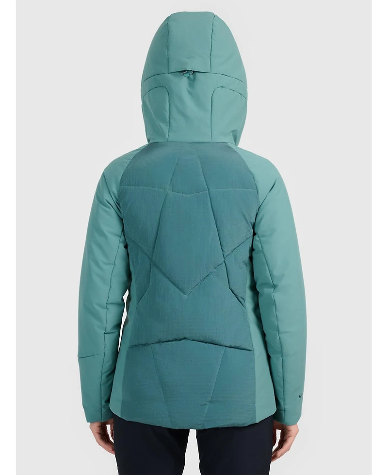 4F Women's ski down jacket with Primaloft Silver filling