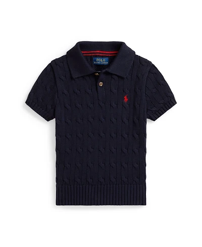 Polo Ralph Lauren Boys 2-7 Cable-Knit Cotton Sweater