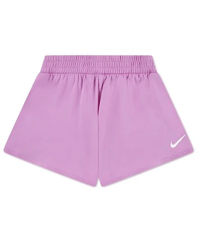 Nike Girls' Toddler 2T-4T Dri-fit Play All Day Swing Elastic Waistband Shorts