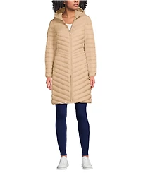 Lands' End Women's Petite Wanderweight Packable Down Coat