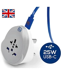 Go Travel World Uk Usb-c 25W Travel Adaptor