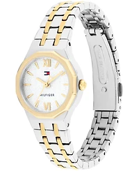 Tommy Hilfiger Women's Quartz Two Tone Stainless Steel Bracelet Watch, 25mm