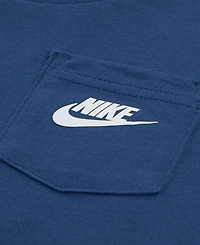 Nike Toddler Boys Pocket T-Shirt & French Terry Shorts, 2 Piece Set