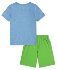 Nike Little Boys Dri-fit Dropset T-Shirt & Shorts Set