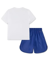 Nike Little Boys T-shirt and Woven Shorts, 2 Piece Set