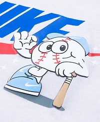 Nike Boys' 4-7 Futura Baseball Crewneck T-Shirt