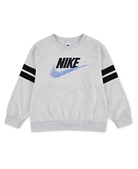 Nike Boys' 4-7 The Zone Oversized Crewneck Sweatshirt