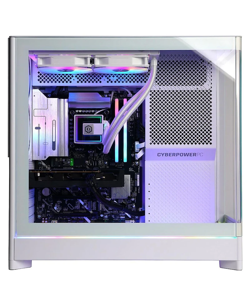 CyberPowerPC Gamer Supreme Liquid Cooled Gaming Desktop Computer, Intel Core Ultra 7 265KF 3.9GHz, 32GB Ram, 2TB Ssd