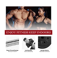 Yaheetech 66lb Adjustable Dumbbell Set