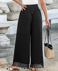 Cupshe Women's Unmatched Black Pants