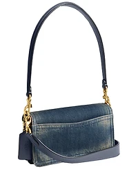 Coach Tabby Small Cotton Denim Shoulder Bag