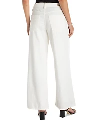Liverpool Los Angeles Women's Mid Rise Weekender Wide Leg Jeans