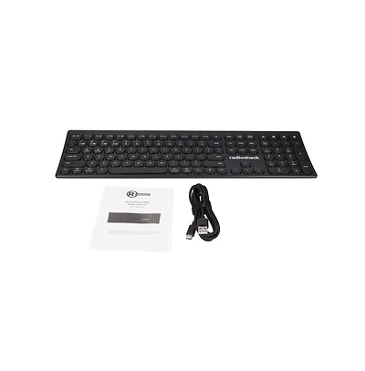 RadioShack 3-in-1 Curved Ergonomic Keyboard