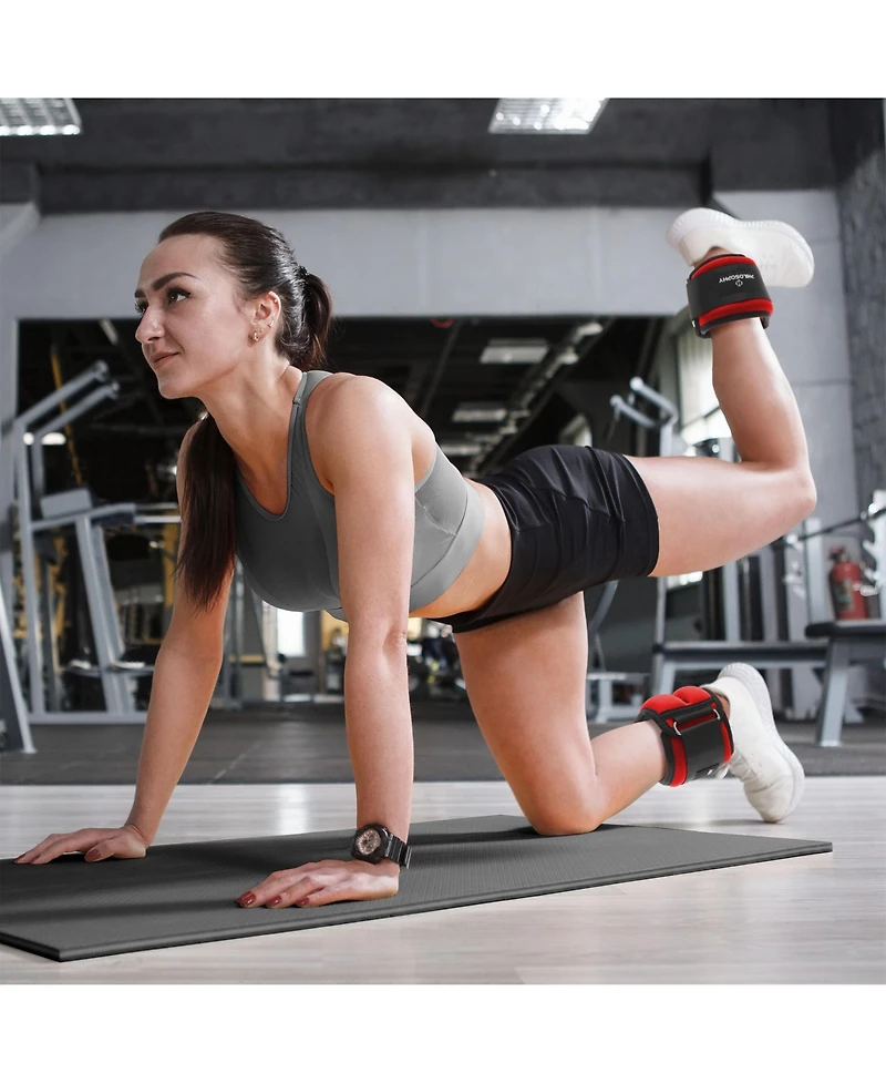 Philosophy Gym Ankle/Wrist Weights, 2pk 5 lb ea, 10 lb Total