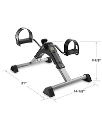 Node Fitness Foldable Under Desk Exercise Bike Portable Arm and Leg Pedal Exerciser