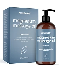 M3 Naturals Magnesium Massage Oil, 8oz