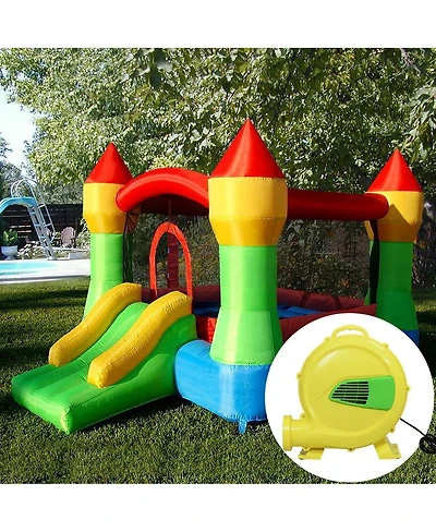 Hongge Kids Outdoor and Indoor Play Inflatable Castle Bounce House with Slide and Blower
