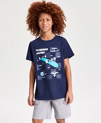 Epic Threads Boys' Xs-xl Skateboard T-Shirt, Macy's Exclusive