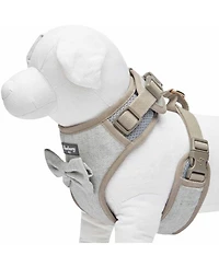 Blueberry Pet Textured Tweed Dog Harness Vest