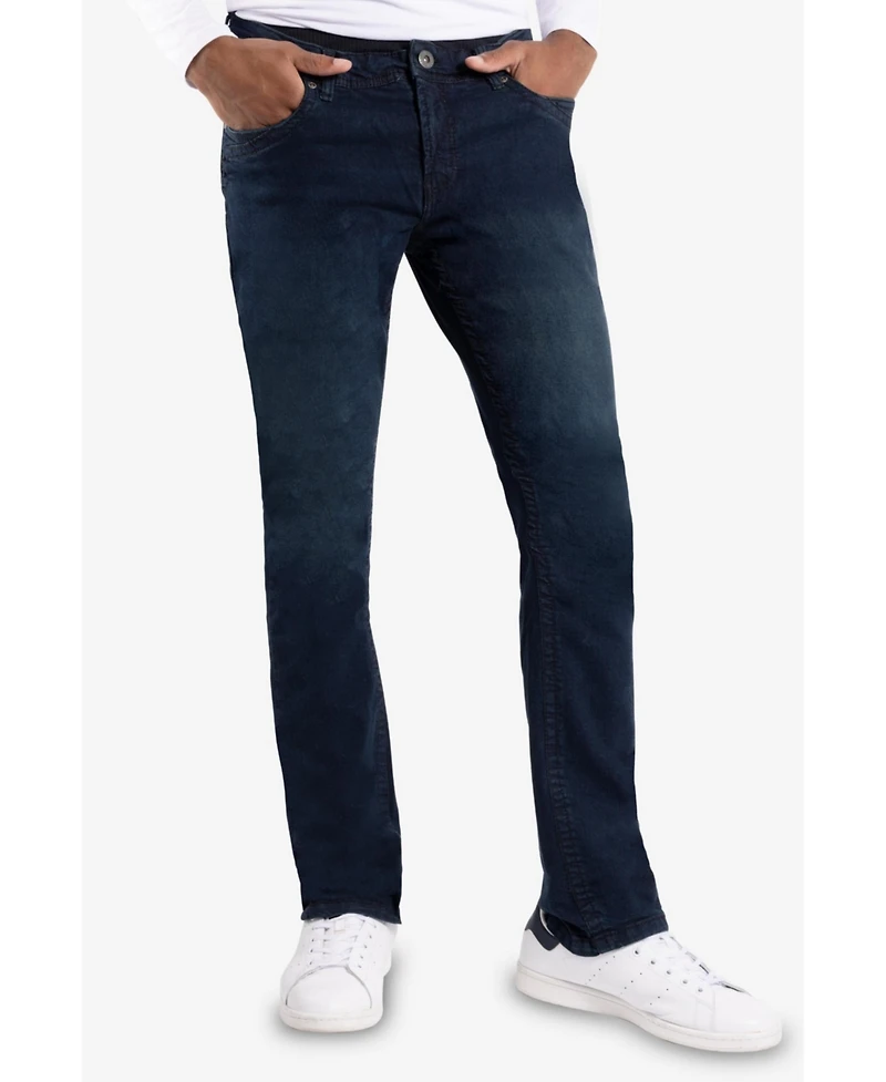 Cultura Men's Saddle Stitch Modern Fit Jeans
