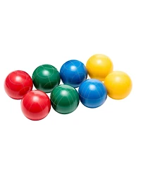 Hongge Outdoor Bocce Ball Game Set with Resin Balls Carry Bag and Accessories