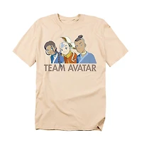Avatar The Last Airbender Men's Team Lineup T Shirt