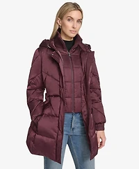 Andrew Marc Women's Mallee Belted Parka