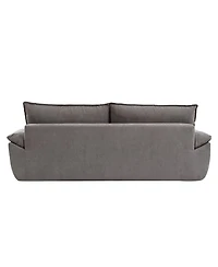 Hulala Home Enrique Modern 90"W Oversized Compressed High-density Foam Sofa and No Assembly Needed