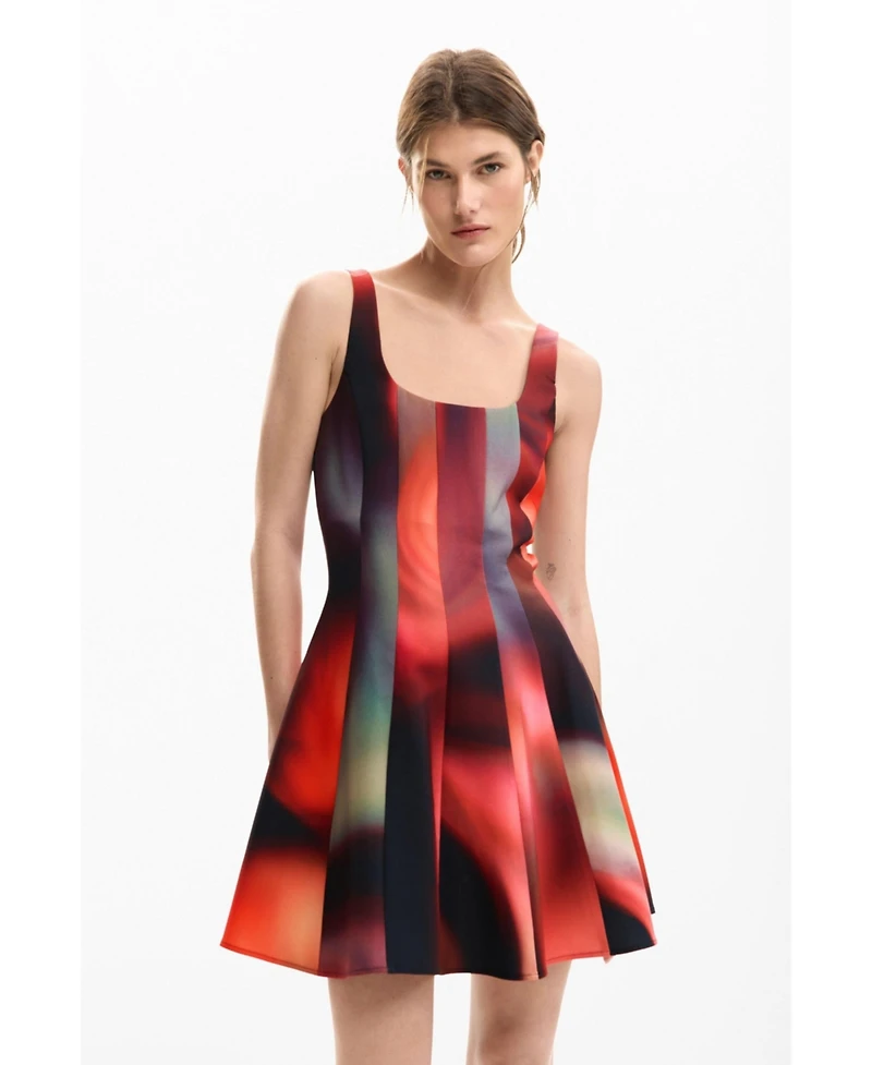 Desigual Women's Short dress panels