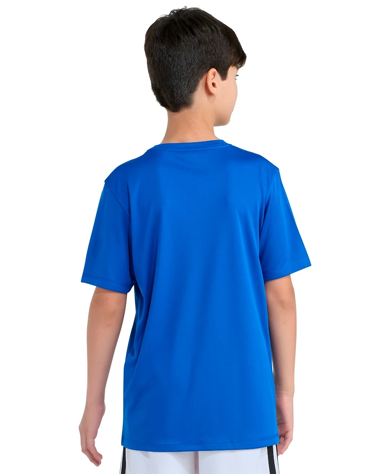 adidas Boys' 8-20 Graphic Print Crewneck T-Shirt