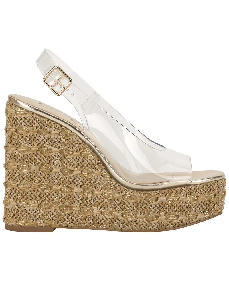 Jessica Simpson Women's Kaliese Platform Peep Toe Sandals