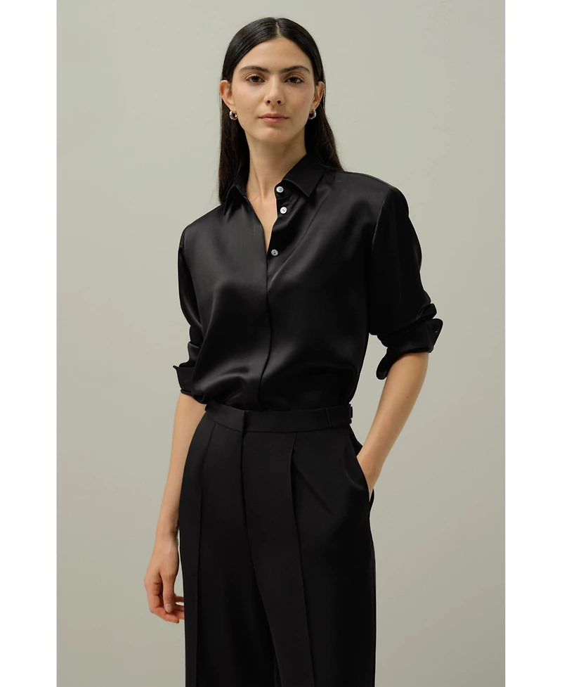 Lilysilk Women's X Lydia Tomlinson Bianca Shirt