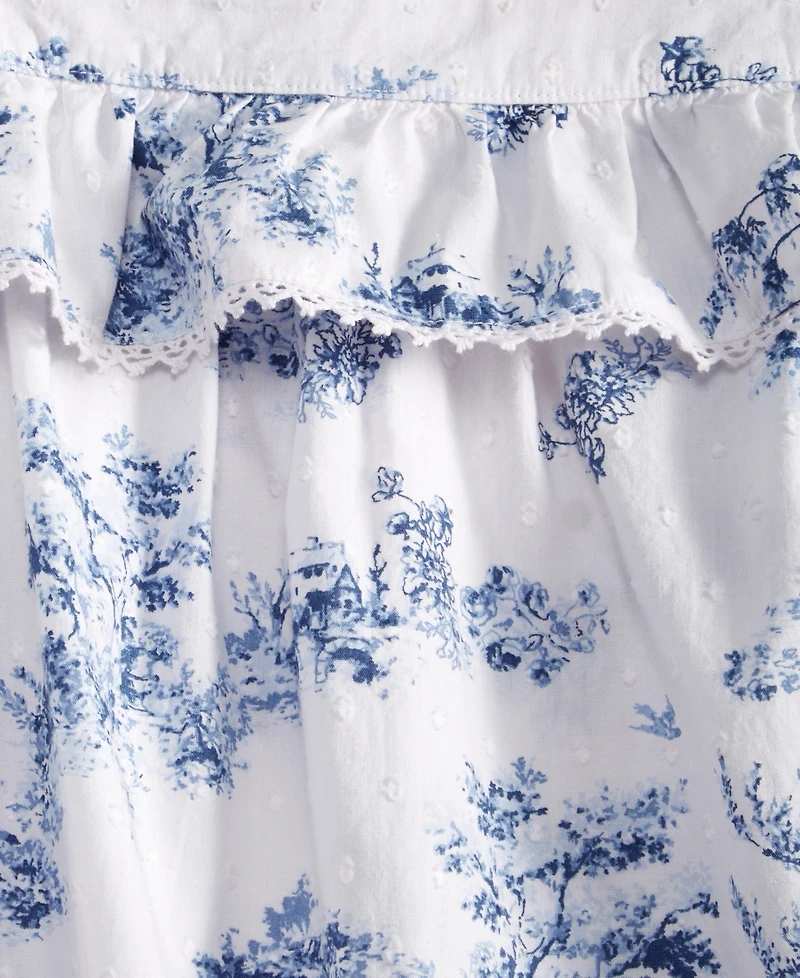 Women's Cotton Toile Clip Dot Chemise, Macy's Exclusive