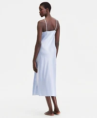 I.n.c. International Concepts Women's Satin Lace Gown, Macy's Exclusive