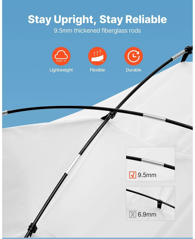 Mecale Portable Paint Booth Tent, 116.14 x 114.96 x 79.53 in, Built-in Floor, Mesh Screen, Oxford Spray Shelter