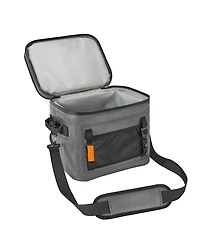 Mecale 24 Cans Soft Cooler Bag, Leakproof Soft Sided Cooler with Zipper, Waterproof Insulated Cooler Bag, Collapsible Portable