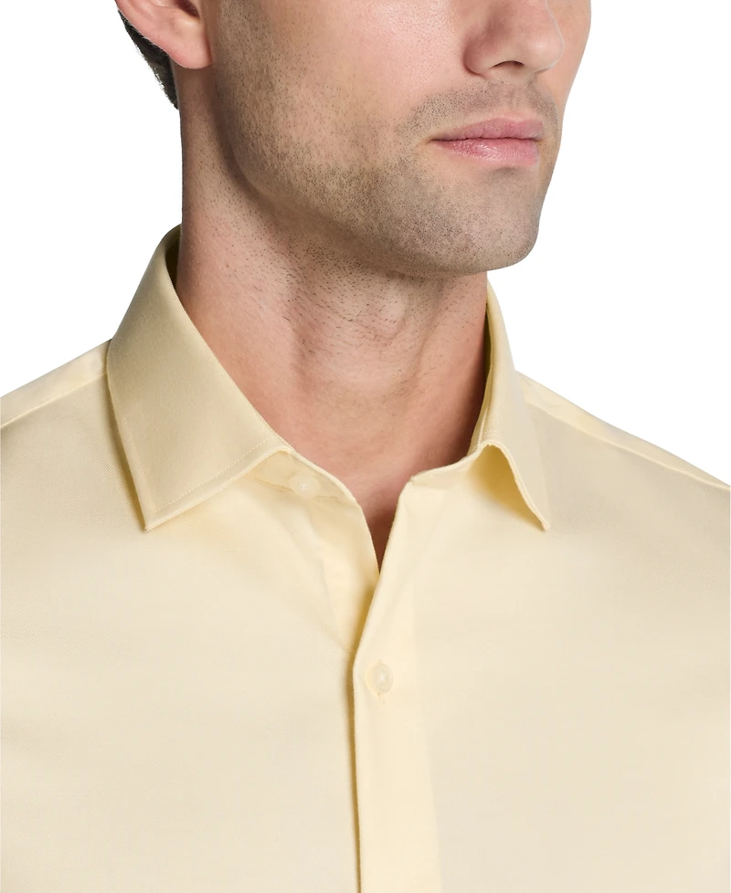 Tommy Hilfiger Men's Slim-Fit Stretch Twill Dress Shirt