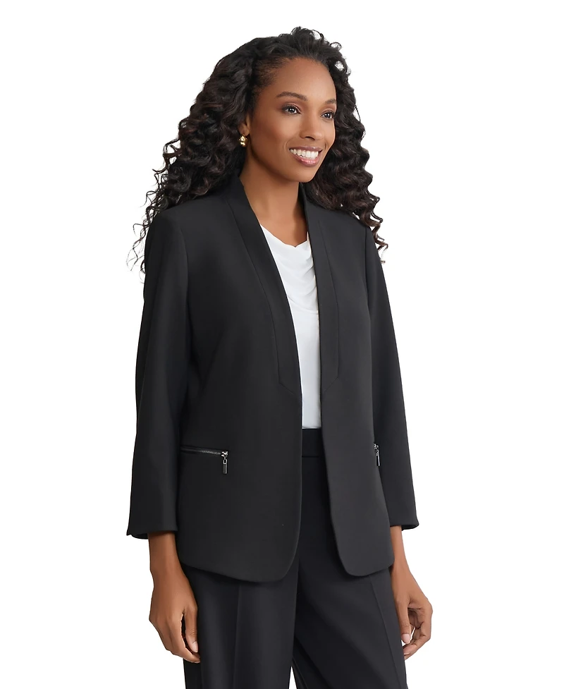 Jones New York Women's Open Front Jacket