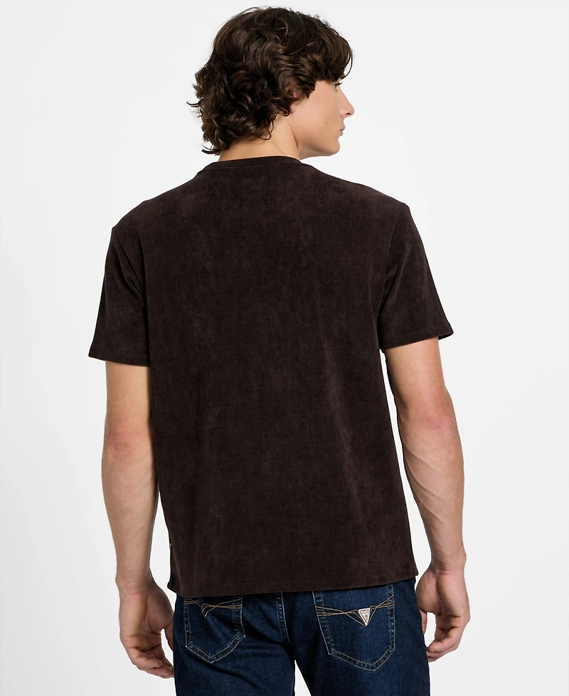 Guess Men's Hawkins Triangle Crewneck T-Shirt